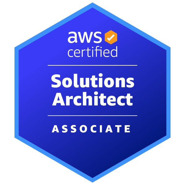 AWS Solutions Architect Associate Badge